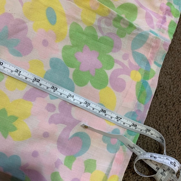 Vintage 60s pastel house coat - Picture 7 of 8